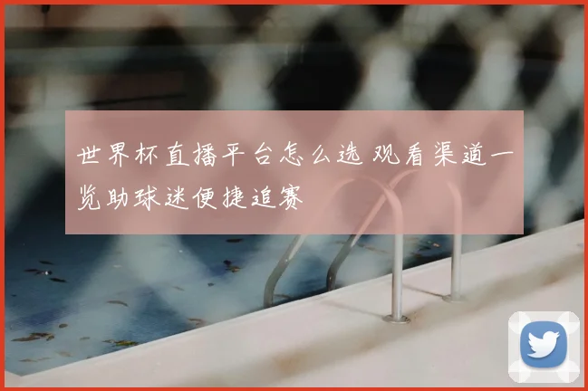 世界杯直播平台怎么选 观看渠道一览助球迷便捷追赛