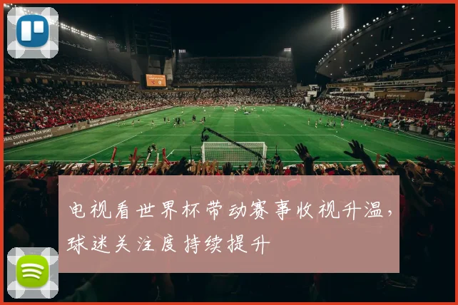 电视看世界杯带动赛事收视升温,球迷关注度持续提升